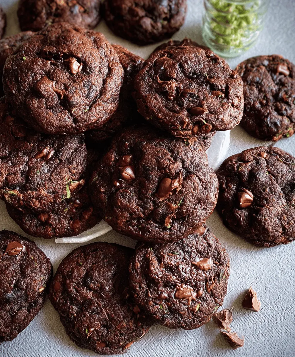 The Secret to Making Non-Cakey Chocolate Zucchini Cookies